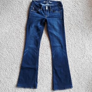 AEO Dark Wash Artist Flare Jeans